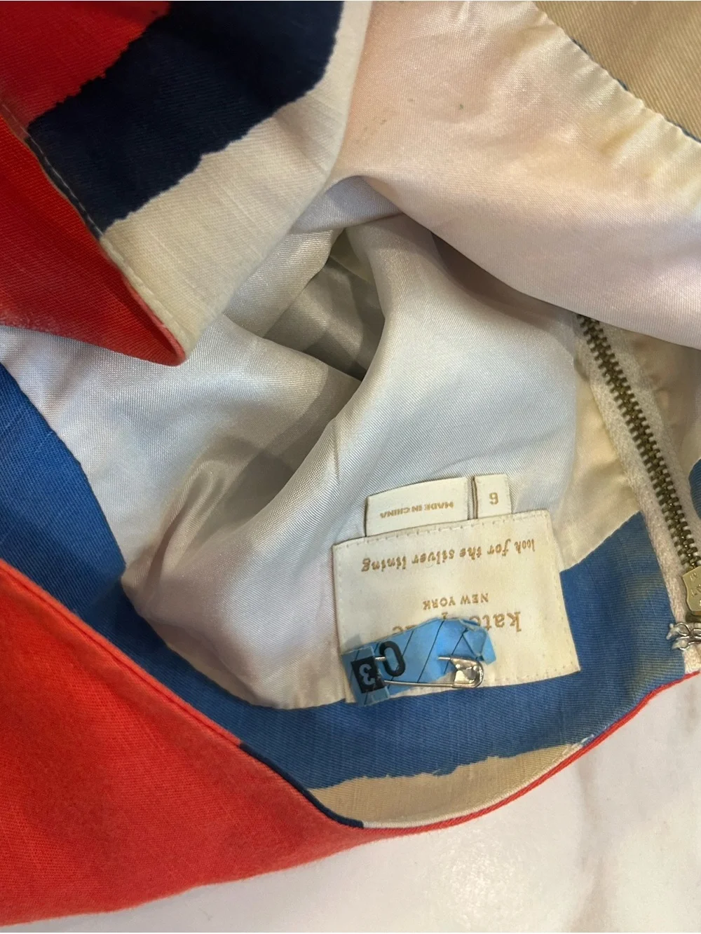 Kate Spade Nautical Stripe Jillian Dress Size 6